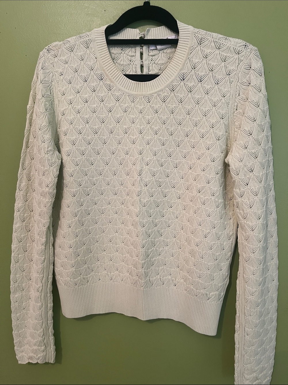 Club Monaco Light Green Summer Sweater - Picture 2 of 8
